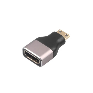 Adaptador Convertidor Mini HDMI Macho a HDMI Estándar Hembra, Chapado en Oro, Plug and Play, para Monitor de Laptop - Product Image 2