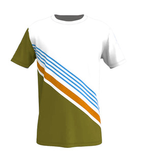 T-shirts vierges surdimensionnés pour hommes les plus vendus, personnalisables, pour l'été, 100 % polyester, respirants, écologiques, séchage rapide, haute qualité - Product Image 1