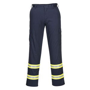 Men's Hi Vis <b>Work</b> Safety Workwear <b>Clothes</b> Multi Pocket Reflective <b>Construction</b> Stretch Working Pants Best Quality Latest Design - Product Image 5