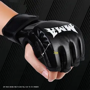 Guantes de MMA en Oferta, Guantes de Entrenamiento de Boxeo MMA de Alta Calidad al por Mayor, Guantes de Combate MMA de Medio Dedo, Guantes de MMA con Logotipo Personalizado - Product Image 2