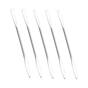Bulk Stainless Steel Cosmetic Spatula Set 5 Pieces Foundation Mixing <b>Tool</b> Professional <b>Makeup</b> Blending Salon Supplies - Product Image 1
