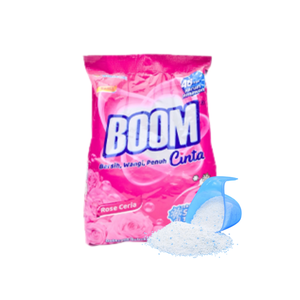 Détergent en poudre BOOM pour les soins ménagers, détachant, Cinta Rose, sac de 770 g, nettoyage maximal, parfum floral, détergent à lessive en gros - Product Image 1