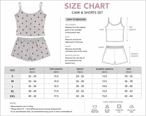 Women's Solid <b>Knitted</b> Two Piece Above Knee Shorts <b>Set</b> Casual Summer Wear Strawberry Printing <b>Set</b> Breathable 100% Polyester - Product Image 6