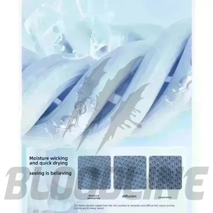 Short de basketball blanc pour homme Bloodline, taille mi-haute, séchage rapide, cordon de serrage, imprimé griffe sur le devant, style sportif - Product Image 6