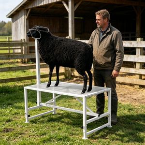 Professional Livestock Stand Adjustable Height Durable <b>Iron</b> Steel Stainless Steel Materials for Pigs Cows for Farm Use-New Used - Product Image 4