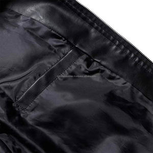 Design Your Own <b>Leather</b> Fashion <b>Jackets</b> High Quality Men <b>Leather</b> <b>Jacket</b> in Best Price <b>Long</b> Sleeve <b>Leather</b> <b>Jacket</b> - Product Image 2