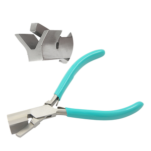 Stainless Steel Bending <b>Plier</b> 90 Degree 135mm Spring PVC Handles Jewelry Making DIY Crafting Crimping Fishing Metal Bending Tool - Product Image 1