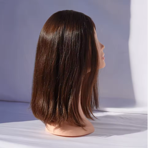 Perruque brésilienne en cheveux humains, confortable à porter, avec attache en tissage, style noir, pointes à cheveux coupés à la main - Product Image 3