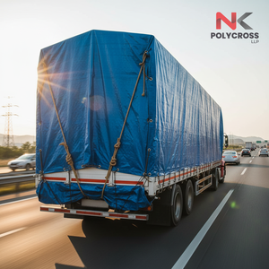 Bâche de transport en toile cirée imperméable pour charges lourdes, bâche en toile de coton imperméable pour le transport du bois et de l'acier - Product Image 5