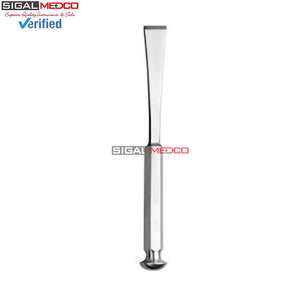 3 ciseaux à os en acier inoxydable 20 cm x 20 mm, ostéotomes plats, instruments chirurgicaux orthopédiques manuels, réutilisables, précision pour la coupe osseuse - Product Image 6