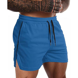 Shorts de sport flexibles pour hommes, entraînement en salle de sport, séchage rapide, respirant, léger, extensible, athlétique - Product Image 3