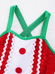 Trajes de Baile para Niñas de 4 a 14 Años, Ropa de Danza, Vestido Tutú con Volantes, Ropa de Baile para la Vida Diaria, Navidad, Actuaciones en Escenarios al Aire Libre - Product Image 2