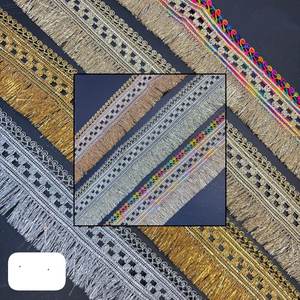 Tissu en Tulle Brodé de Perles et de Dentelle Florale 3D avec Paillettes pour Robe de Mariée Haute Couture et Robe de Soirée Africaine – Vente en Gros - Product Image 3