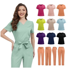 <b>Top</b> Grade Wholesale High-Quality Scrubs Modern China Hospital Medical Uniforms Set - Product Image 5