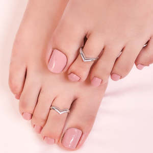 Regalo de San Valentín y Navidad: Anillo de Dedo Ajustable para Mujer, Chapado en Rodio con Circonitas Cúbicas, Plata de Ley 925, Modelo Empress - Product Image 2