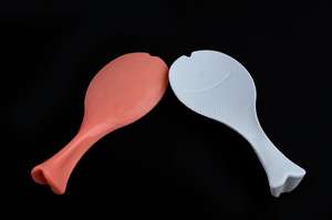 Cuchara para arroz de plástico antiadherente, cuchara de cocina duradera, antiadherente, ligera, fácil de limpiar, ecológica para el hogar - Product Image 5