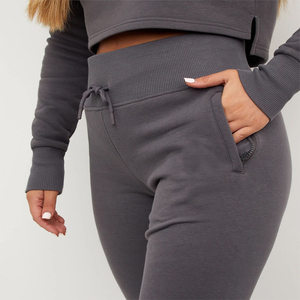 2024 New Manufacturer Black Track Suit Cotton <b>Plus</b> <b>Size</b> <b>Jogger</b> <b>Set</b> Men long sleeve Crop Top Hoodies And <b>Joggers</b> Suits - Product Image 5