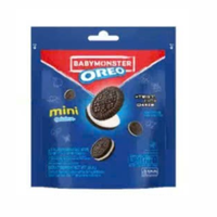 Biscuits BABYMONSTER, biscuits sandwich au chocolat originaux, paquet de 9, biscuits ronds croustillants et sucrés