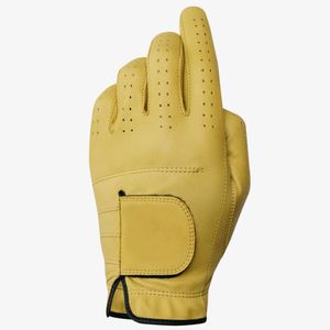 High Quality Soft Sheep Skin Custom Leather Color Breathable Durable Material Full Finger <b>Touchscreen</b> Compatible Golf Hands - Product Image 1