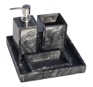 Top rated resin vanity bathroom <b>set</b> by NEHA ENTERPRISES stylish home decor accessories for bathroom countertop - Product Image 3