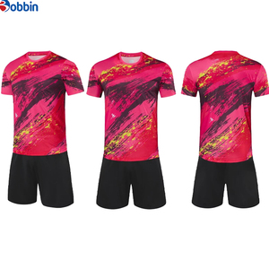 Camiseta de Fútbol Corta Personalizada con Sublimación, Spandex/Algodón, Transpirable, de Secado Rápido, Antibacteriana, Uniforme de Fútbol - Product Image 5
