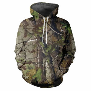 Sweat-shirts d'hiver camouflage personnalisés en coton ou polyester pour hommes, de haute qualité, avec design ou couleur personnalisés, sublimation sur mesure - Product Image 6