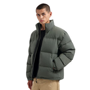 New Fashion High Quality Men's Long Sleeve Stand Collar Puffer Jacket <b>Bubble</b> <b>Coat</b> Winter Customizable Color & Logo - Product Image 3
