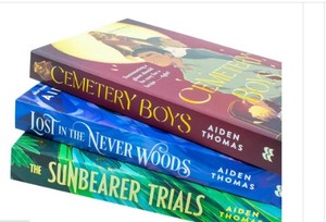 Set de 3 Libros: Cemetery Boys, Lost in the Never Woods y The Sunbearer Trials, Novela de Fantasía Paranormal para Adultos, Tapa Blanda - Product Image 3