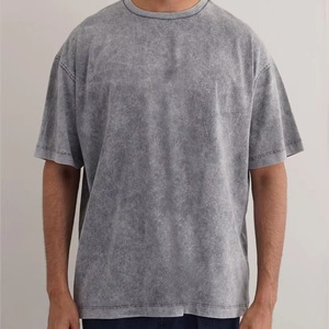 Custom Acid Wash <b>T</b> <b>Shirt</b> Oversized Vintage Cotton <b>T</b>-<b>Shirt</b> Streetwear Heavyweight Washed Tee for Men Women - Product Image 3