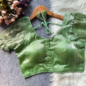 Blusa Elegante para Fiesta, Lista para Usar, Estilo Moderno y Cómodo, Diseñador de Moda Jimmy Choo, Blusa con Mangas con Volantes - Product Image 1
