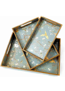 ถาดเสิร์ฟไม้ MDF พิมพ์ลายส่วนตัว เป็นมิตรกับสิ่งแวดล้อม งานฝีมือธรรมชาติ ของตกแต่งบ้านและครัว ปรับแต่งได้ - Product Image 4