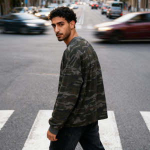 Survêtement décontracté imperméable et respirant pour la maternité, effet délavé, marque privée |   Ensemble 2 pièces en polaire premium |   Production en série - Product Image 3