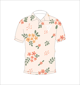 Camisa Polo con Estampado Floral para Hombre, Manga Corta, Informal, Verano, Transpirable, Ligera, a la Moda - Product Image 4