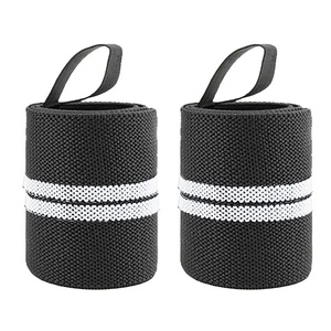 En gros, Bandes de poignet avec boucle pour le pouce, personnalisables avec logo, de haute qualité, confortables, antidérapantes, écologiques, design unisexe pour l'entraînement et la musculation - Product Image 6