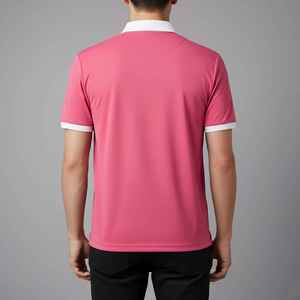 Premium Quality 100% Cotton Custom DTF Printed Logo Men's for Shirts Summer Casual Wear Solid Breathable Comfortable Knitted - Product Image 3