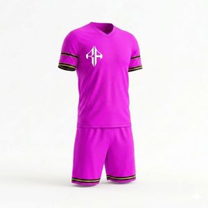 Uniforme de Fútbol Personalizado de Manga Corta para Hombre, 2026, Calidad Premium, Transpirable, Secado Rápido, 100% Poliéster, Logotipo Personalizado, Verano, OEM - Product Image 2