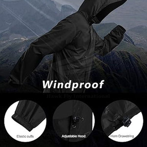 Chaqueta de Invierno con Capucha para Hombre 2026, Precio al por Mayor, con Logotipo Personalizado en la Parte Delantera, Transpirable, Estilo Urbano - Product Image 3