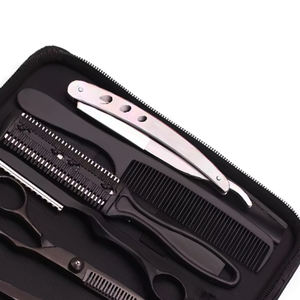 Juego de Tijeras Profesionales para Corte de Cabello de 6.7 Pulgadas, Tijeras de Entresacar de Acero Inoxidable, Herramienta de Estilismo para Barbería y Peluquería - Product Image 2