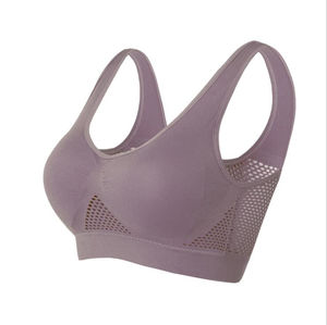Sujetador deportivo para mujer, de alta calidad, elástico en cuatro direcciones, para correr, hacer ejercicio, yoga, fitness, duradero, de secado rápido, nailon y spandex. - Product Image 6