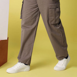 Pantalons larges et amples pour hommes avec un confort urbain, coupe décontractée, pantalons cargo amples pour hommes pour tous les jours - Product Image 4