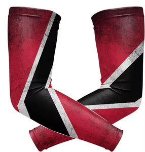 Mangas de compresión unisex de poliéster 100% transpirables, elásticas, ligeras, de alta calidad, con protección UV, al por mayor - Product Image 4