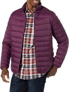Mens <b>Lightweight</b> <b>Puffer</b> <b>Jacket</b> Winter Warm Padded Bubble Coat Windproof Stand Collar Outerwear Custom - Product Image 5