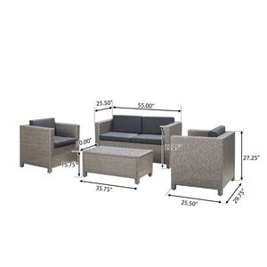 Set da Giardino 4 Pezzi Collezione PUERTA - Product Image 4
