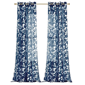 Direct Factory 250 GSM Cotton Grey Door Grommet <b>Curtain</b> Set Blackout Flame Resistant Luxury <b>Window</b> Drapes - Product Image 4