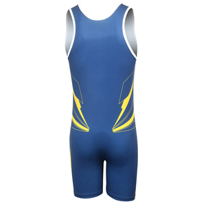 Nouvelle Arrivée Maillots de Lutte Sans Manches Sublimation Grande Taille Séchage Rapide Respirant Taille Adulte Homme Maillot de Lutte Service OEM - Product Image 2