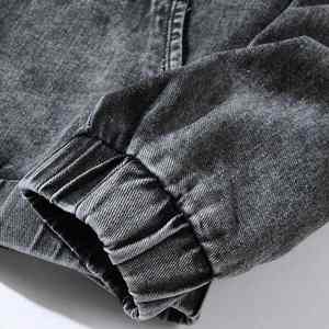 Sudadera con Capucha Personalizada, Lisa, Extra Grande, de Algodón Grueso, Estilo Vintage, Lavada con Ácido, para Hombre - Product Image 4