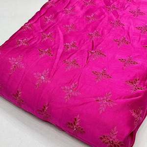 Tela de bordado malté, telas textiles, tela de encaje, tela de organza para marcas de moda, abastecimiento de prendas de vestir, venta al por mayor, exportación a granel, compra - Product Image 3