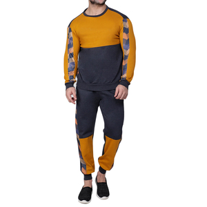 Custom Private Label Winter Men's 100% Cotton Fleece Reversible Sweatsuit <b>Tracksuits</b> Breathable Fabric Low MOQ OEM Casual Wear - Product Image 1