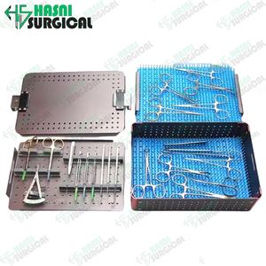Kits de instrumentos de Cirugía de alta calidad, con almohadillas de sutura, soporte de aguja, pinzas, Kits de cirugía para estudiantes, por Hasni quirúrgico - Product Image 5