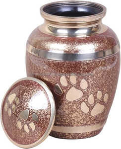 Black Pet Cremation <b>Urn</b> with Secure Lid – Durable Memorial Keepsake for Dogs and <b>Cats</b> - Product Image 2